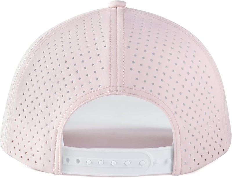 VOBOOM Men Quick Dry Baseball Cap Laser Cut Mesh Ball Curved Brim Snapback Hat - Image 4